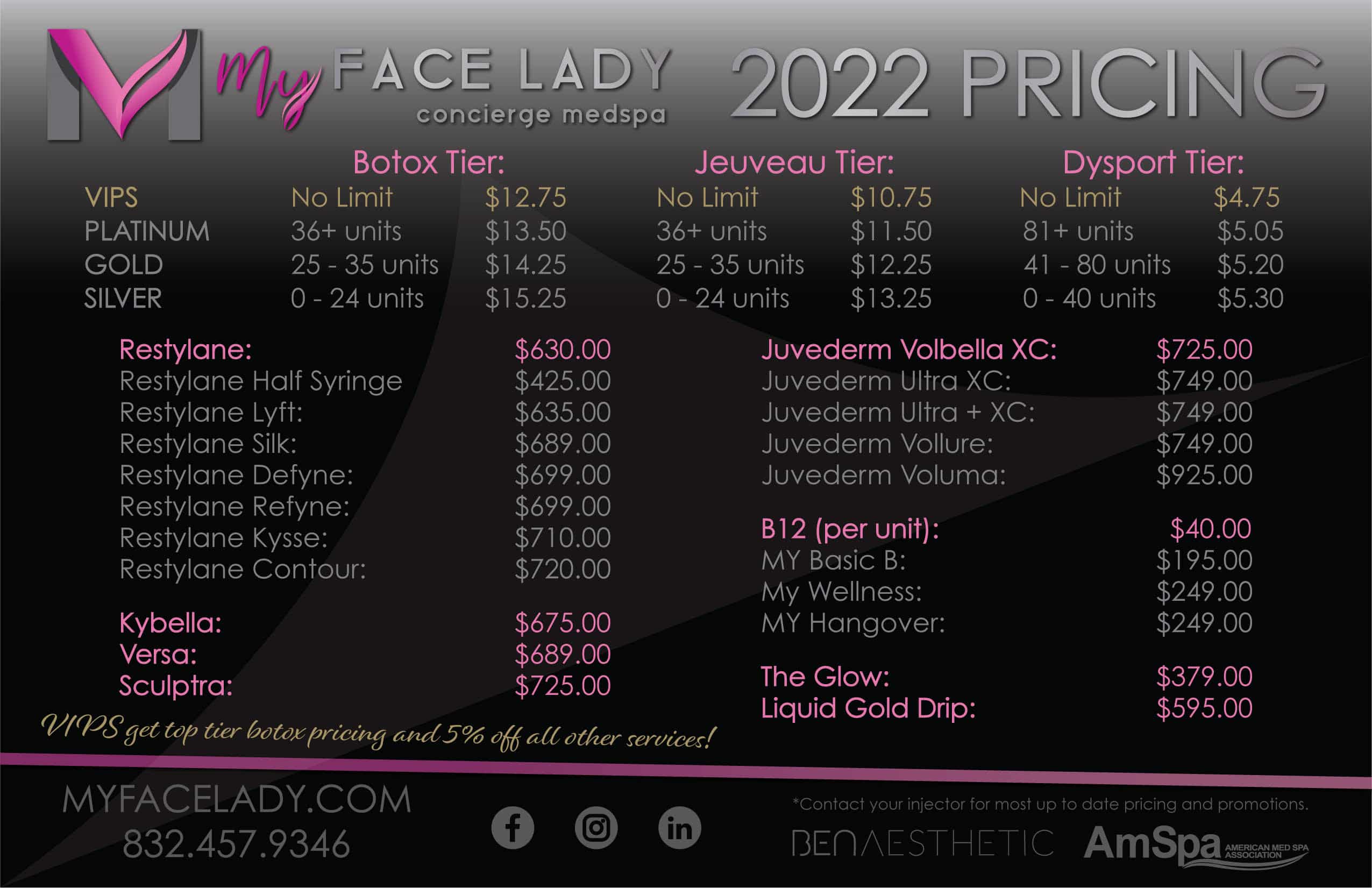 Pricing My Face Lady